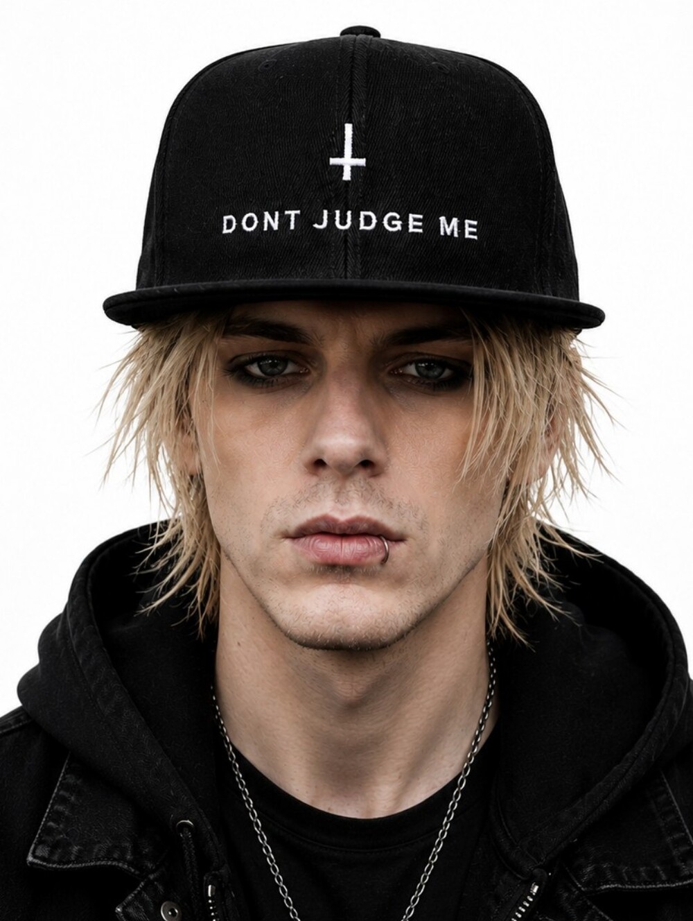 Don't Judge Me Snapback Baseball Cap